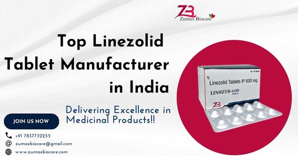 Top Linezolid Tablet Manufacturer in India